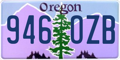 OR license plate 946OZB