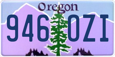 OR license plate 946OZI