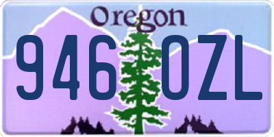 OR license plate 946OZL