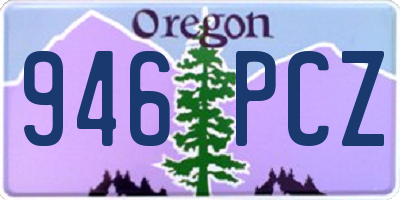 OR license plate 946PCZ