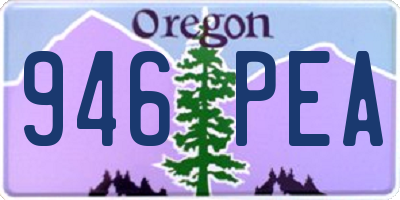 OR license plate 946PEA