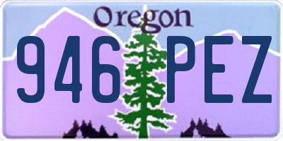 OR license plate 946PEZ