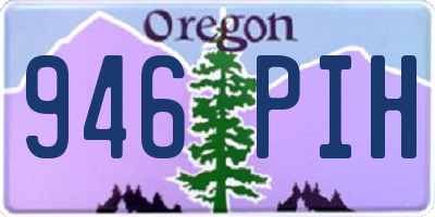 OR license plate 946PIH