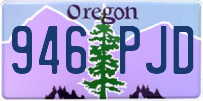 OR license plate 946PJD