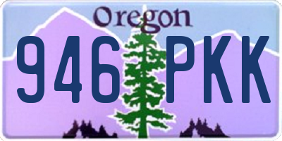 OR license plate 946PKK