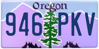 OR license plate 946PKV