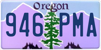 OR license plate 946PMA