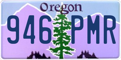 OR license plate 946PMR