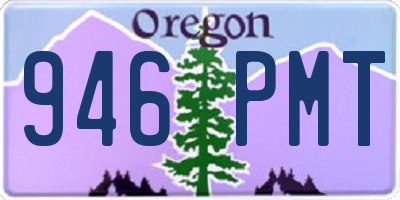 OR license plate 946PMT