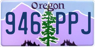 OR license plate 946PPJ