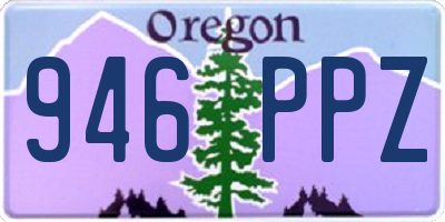 OR license plate 946PPZ