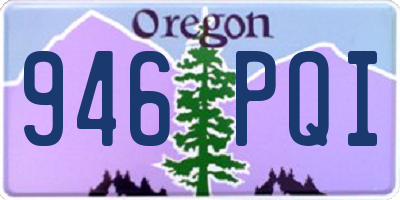 OR license plate 946PQI