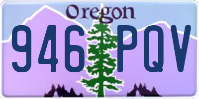 OR license plate 946PQV