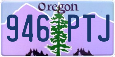 OR license plate 946PTJ