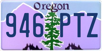 OR license plate 946PTZ