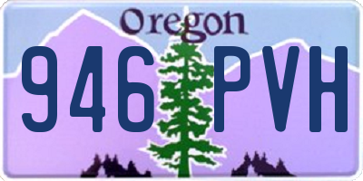 OR license plate 946PVH
