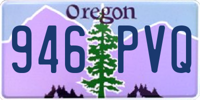 OR license plate 946PVQ