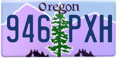 OR license plate 946PXH