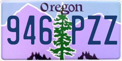OR license plate 946PZZ