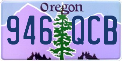 OR license plate 946QCB