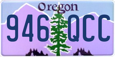 OR license plate 946QCC