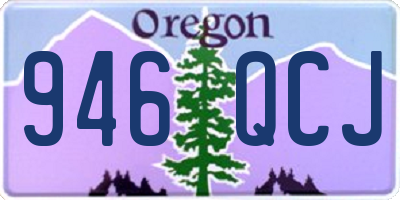 OR license plate 946QCJ
