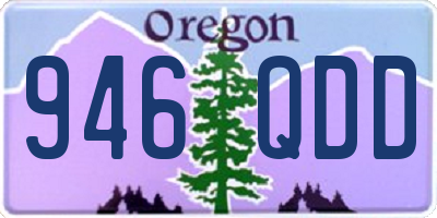 OR license plate 946QDD