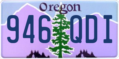 OR license plate 946QDI