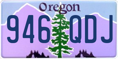OR license plate 946QDJ