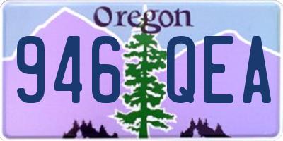 OR license plate 946QEA