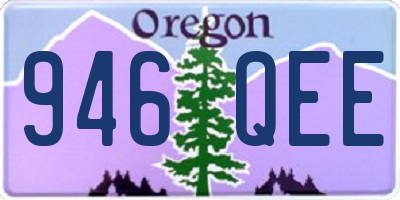 OR license plate 946QEE