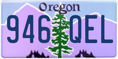 OR license plate 946QEL