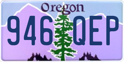 OR license plate 946QEP