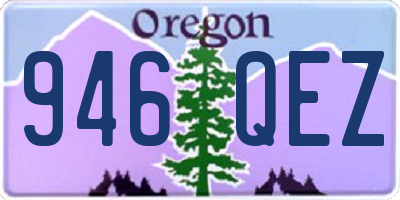 OR license plate 946QEZ