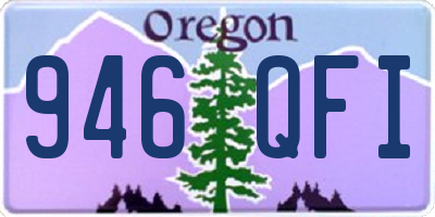 OR license plate 946QFI