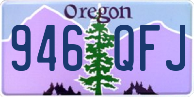 OR license plate 946QFJ