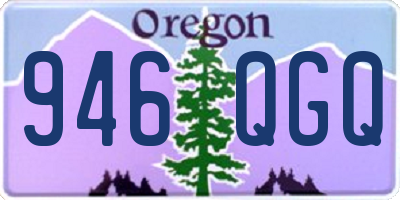 OR license plate 946QGQ