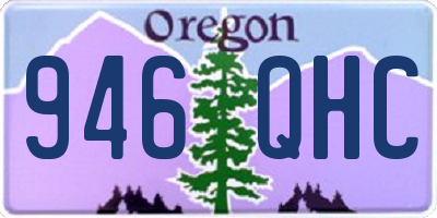 OR license plate 946QHC