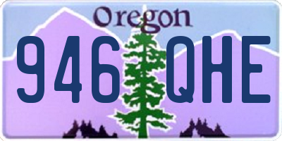 OR license plate 946QHE