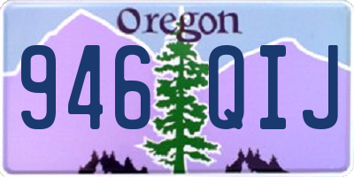 OR license plate 946QIJ