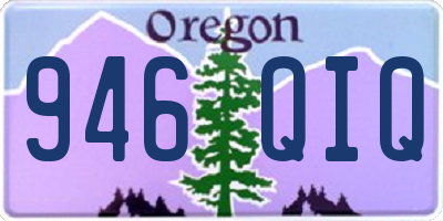 OR license plate 946QIQ