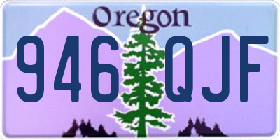 OR license plate 946QJF