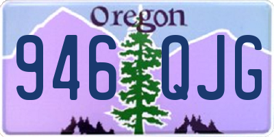 OR license plate 946QJG