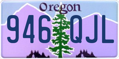 OR license plate 946QJL