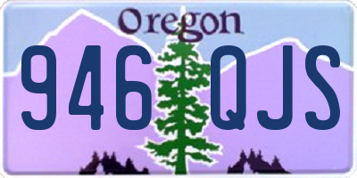 OR license plate 946QJS