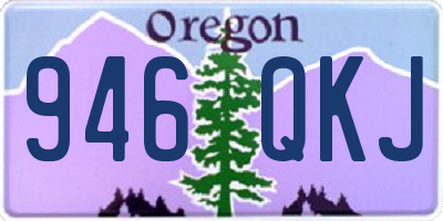OR license plate 946QKJ