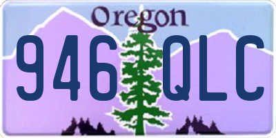 OR license plate 946QLC