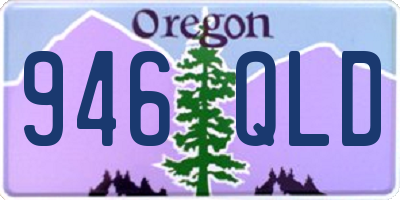 OR license plate 946QLD