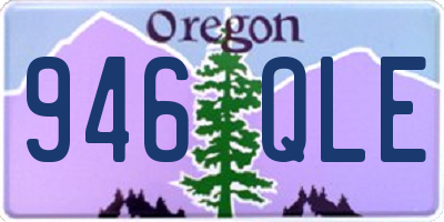 OR license plate 946QLE