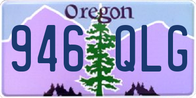 OR license plate 946QLG
